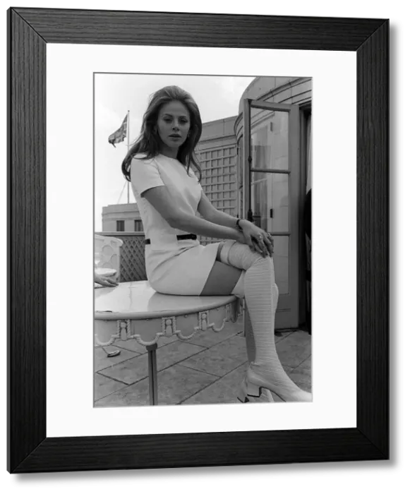 Framed Print : Actress Britt Ekland 1969 Framed Print : Actress Britt Ekland 1969
