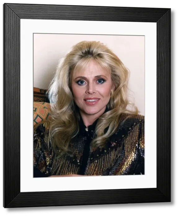 Framed Print : Britt Ekland film actress Framed Print : Britt Ekland film actress
