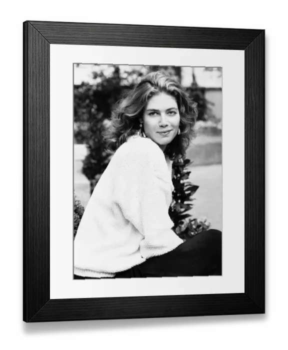 Framed Print : Kelly McGillis American actress in London to publicise her new film Witness Framed Print : Kelly McGillis American actress in London to publicise her new film Witness