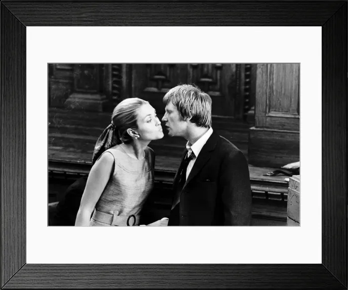 Framed Print : Dennis Waterman Actor in a scene from the film Hush A Bye