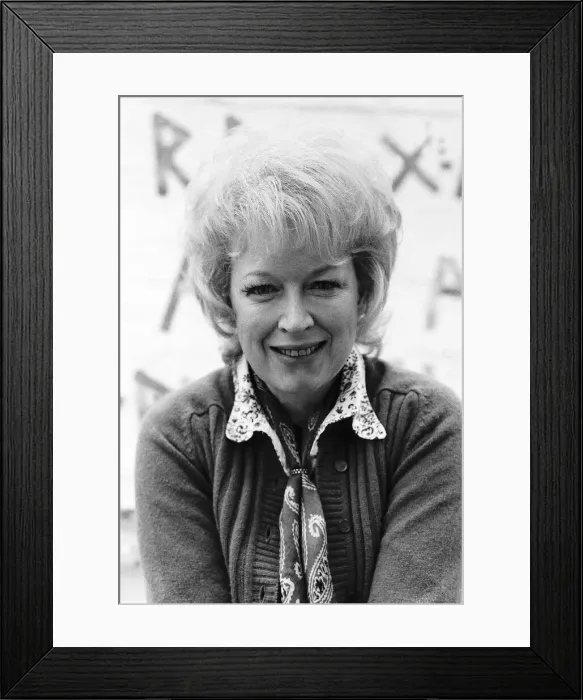 Framed Print : June Whitfield the British actress / comedian - December 1971 Dbase Msi Framed Print : June Whitfield the British actress / comedian - December 1971 Dbase Msi