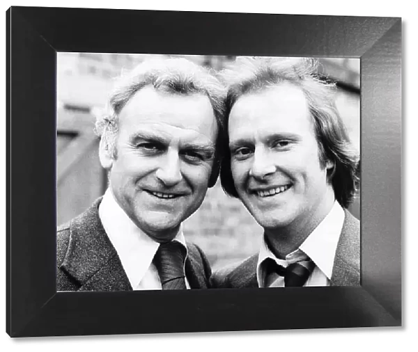 Dennis Waterman Actor with JOhn Thaw his Co-actor from Detective Series '