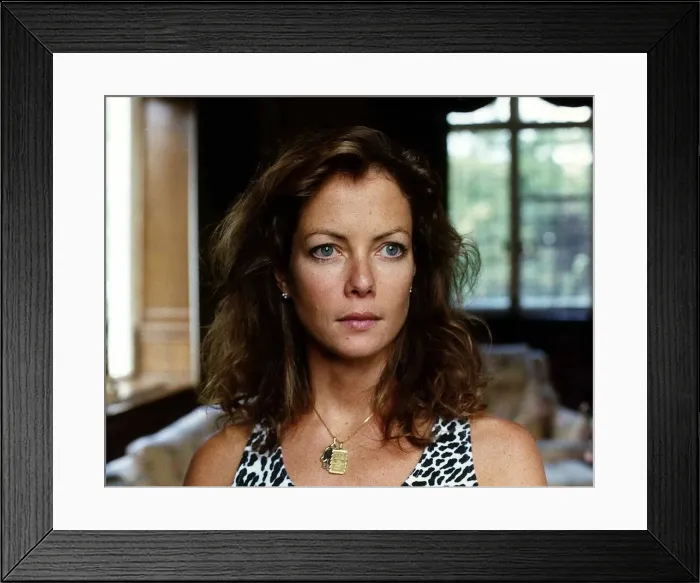 Framed Print : Jenny Seagrove Actress in October 1989 Framed Print : Jenny Seagrove Actress in October 1989