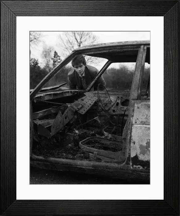 Framed Print : Todd Carty actor stars in the tv programme Tuckers Luck. April 1983