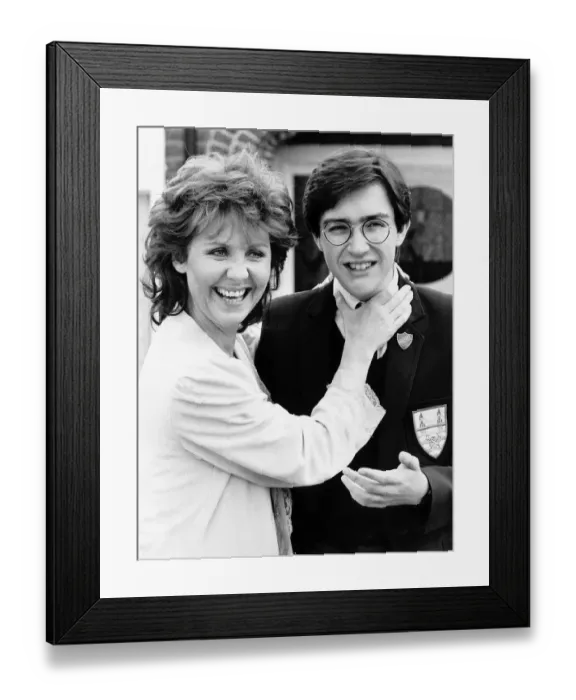 Framed Print : Lulu the singer and actress with Sam Marco in The Growing Pains of Adrian Mole
