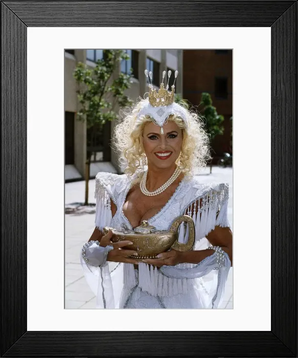Framed Print : Britt Ekland Actress and Model
