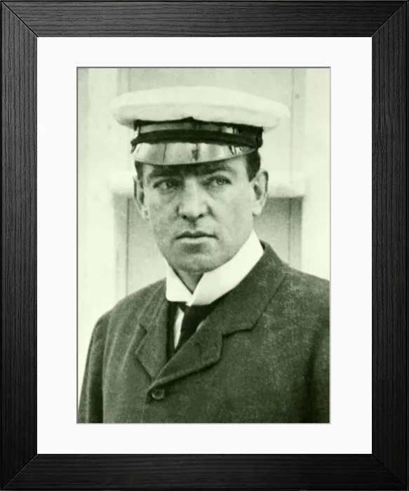 Framed Print : Sir Ernest Shackleton July 1907 Framed Print : Sir Ernest Shackleton July 1907
