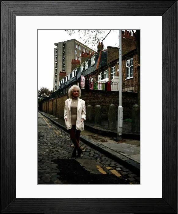 Framed Print : Barbara Windsor Actress who is best known for her characters in the Carry On Films Framed Print : Barbara Windsor Actress who is best known for her characters in the Carry On Films