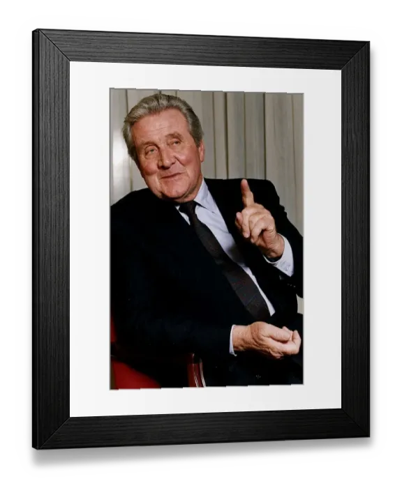 Framed Print : Patrick Macnee actor The Avengers Framed Print : Patrick Macnee actor The Avengers