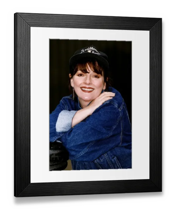 Framed Print : Brenda Blethyn Maigret Actress in London Framed Print : Brenda Blethyn Maigret Actress in London