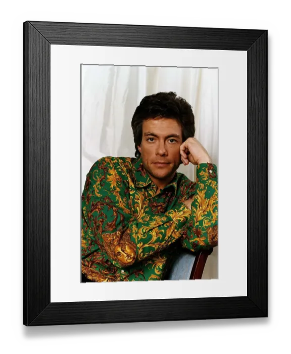 Framed Print : Jean Claude Van Damme Actor