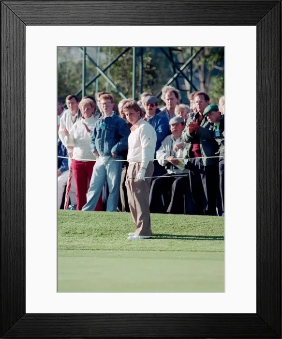 Framed Print : The Ryder Cup September 1989 Johnny Walker Ryder Cup 1989 Golf at The Belfry