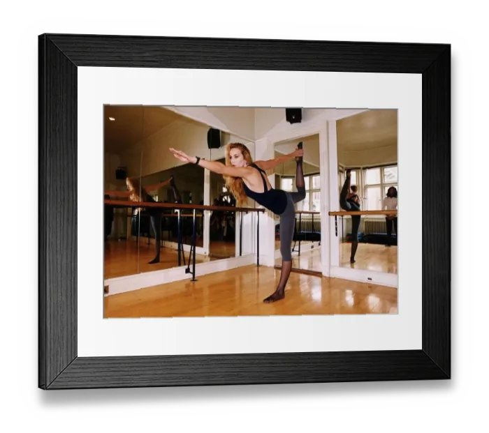 Framed Print : Jerry Hall Actress Model And Wife Of Rolling Stones Mick Jagger In A Yoga Routine Framed Print : Jerry Hall Actress Model And Wife Of Rolling Stones Mick Jagger In A Yoga Routine