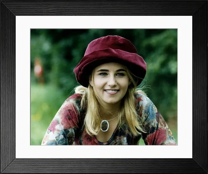 Framed Print : Susan Mcardle Actress stars in the BBC TV comedy drama Once Upon A Time In The North