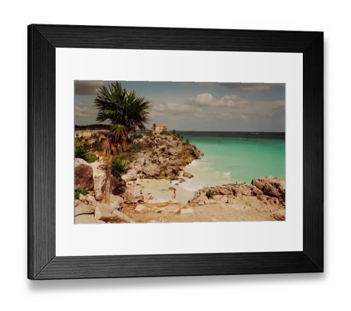 Framed Print : Mayan ruins near Cancun, Mexico Framed Print : Mayan ruins near Cancun, Mexico