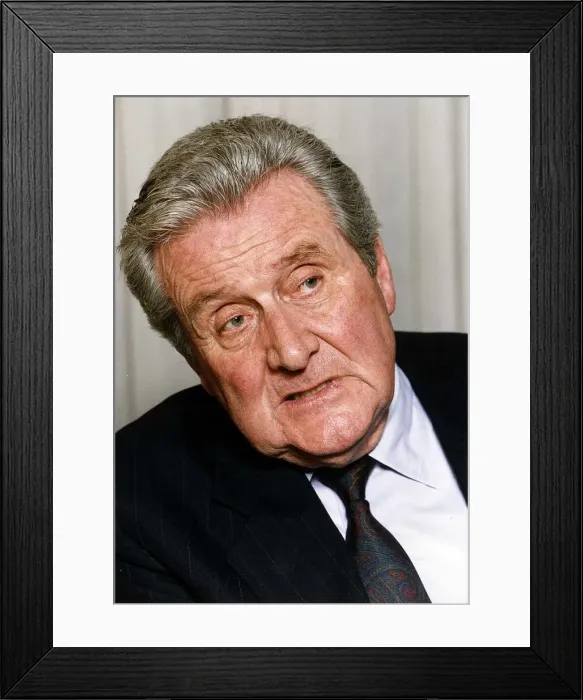 Framed Print : Patrick Macnee Actor from the TV Programme The Avengers Framed Print : Patrick Macnee Actor from the TV Programme The Avengers