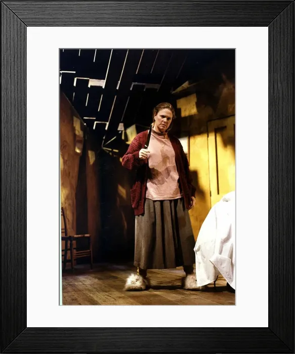 Framed Print : Sharon Gless Former Cagney and Lacey TV show actress plays Annie character in stage