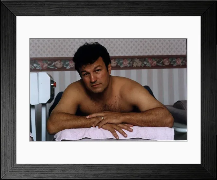 Framed Print : Glenn Murphy actor who appeared in the TV Programme Londons Burning