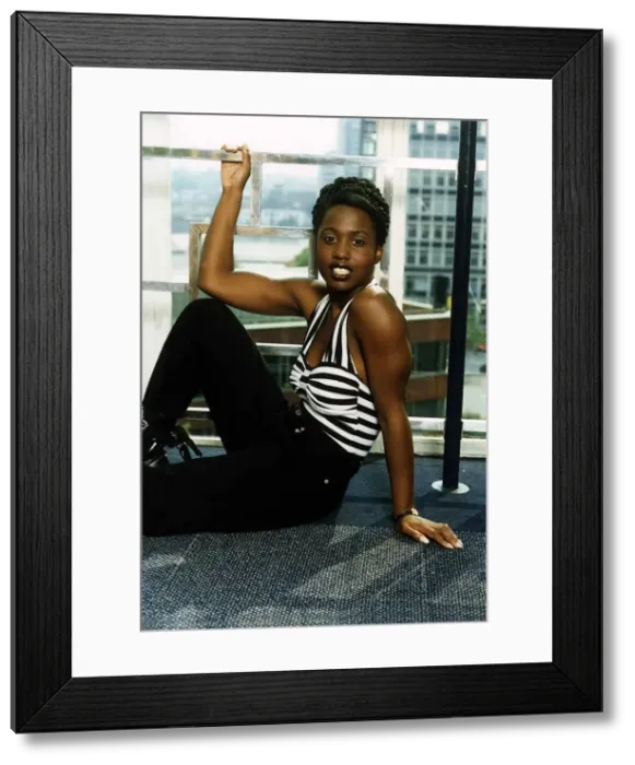 Framed Print : Michelle Gayle Actress and Singer Framed Print : Michelle Gayle Actress and Singer