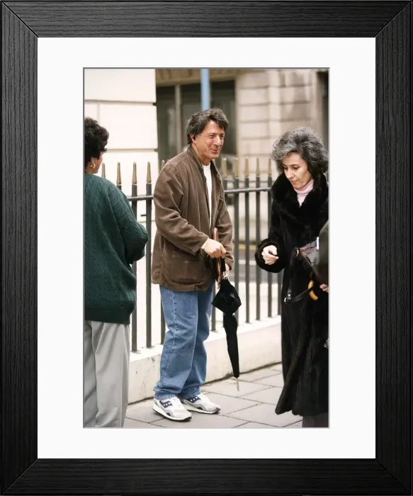 Framed Print : Dustin Hoffman actor Framed Print : Dustin Hoffman actor