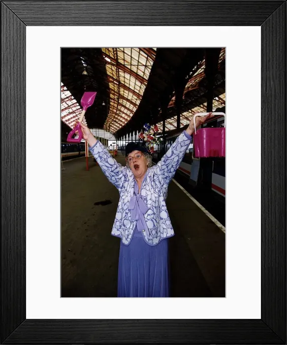 Framed Print : Jean Boht Actress Framed Print : Jean Boht Actress