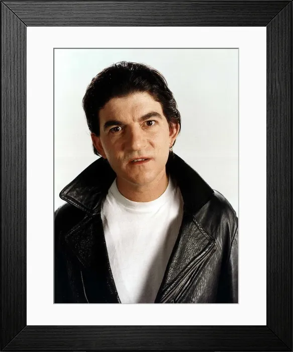 Framed Print : John Altman Actor who plays character Nick Cotton in the BBC TV soap programme Eastanders