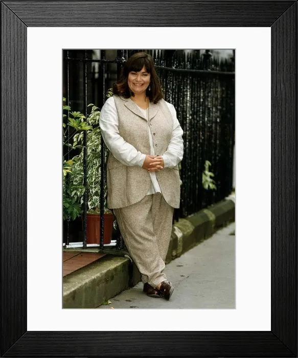 Framed Print : Dawn French comedienne and actress married to Lenny Henry Framed Print : Dawn French comedienne and actress married to Lenny Henry