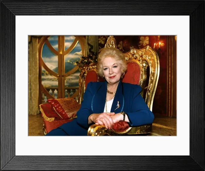 Framed Print : June Whitfield Actress Framed Print : June Whitfield Actress