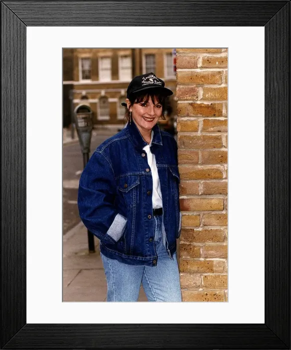 Framed Print : Brenda Blethyn Maigret Actress in London