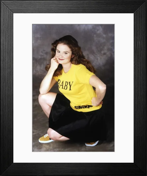 Framed Print : Julie Mullins Actress Who Starred In The Tv Programme Neighbours Framed Print : Julie Mullins Actress Who Starred In The Tv Programme Neighbours