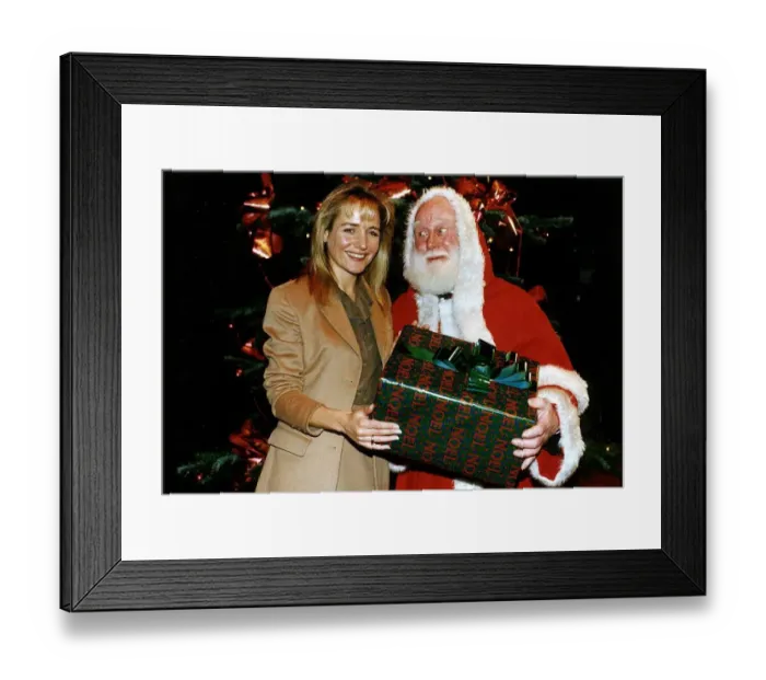 Framed Print : Caroline Langrishe actress stars in Lovejoy with Buster Merryfield actor stars in Only Framed Print : Caroline Langrishe actress stars in Lovejoy with Buster Merryfield actor stars in Only