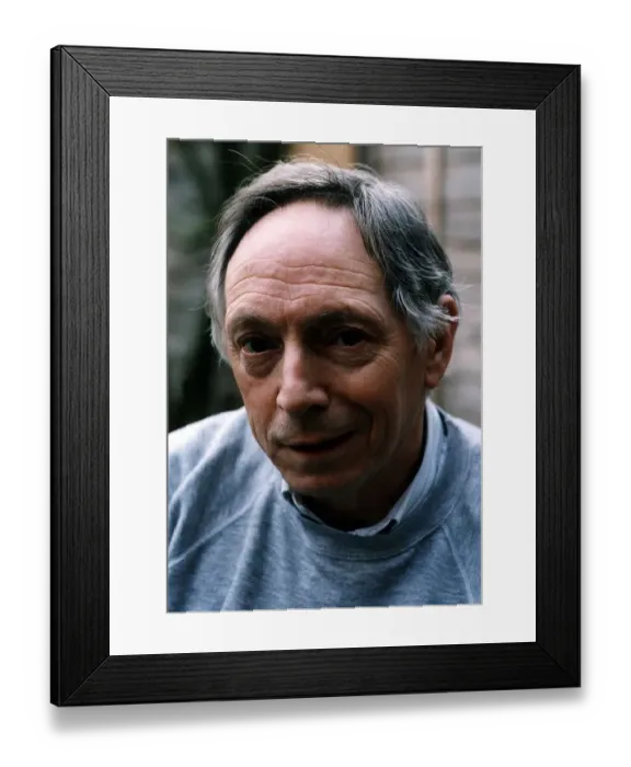Framed Print : Terry Dunell husband of actress Monica Rose who died of a long illness