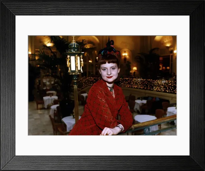 Framed Print : Linda Davidson Actress from Eastenders at the Wardorf Hotel