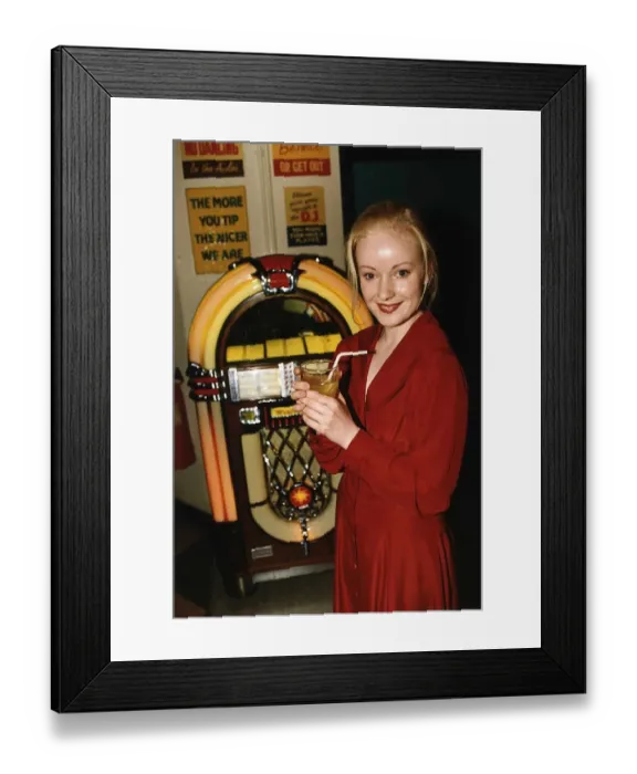 Framed Print : Gemma Page Actress stars in Head Over Heels Stella in the 50s mood Framed Print : Gemma Page Actress stars in Head Over Heels Stella in the 50s mood
