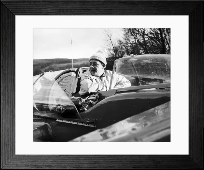 Framed Print : Donald Campbell sitting in his speedboat Bluebird January 4th 1967 Donald Campbell Framed Print : Donald Campbell sitting in his speedboat Bluebird January 4th 1967 Donald Campbell