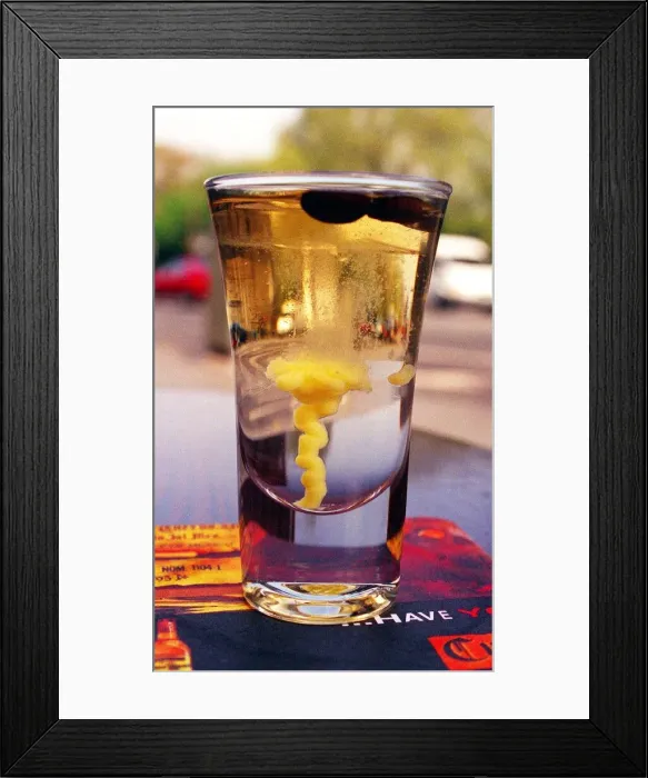 Framed Print : Gringos Cactus cocktail April 1999 Framed Print : Gringos Cactus cocktail April 1999