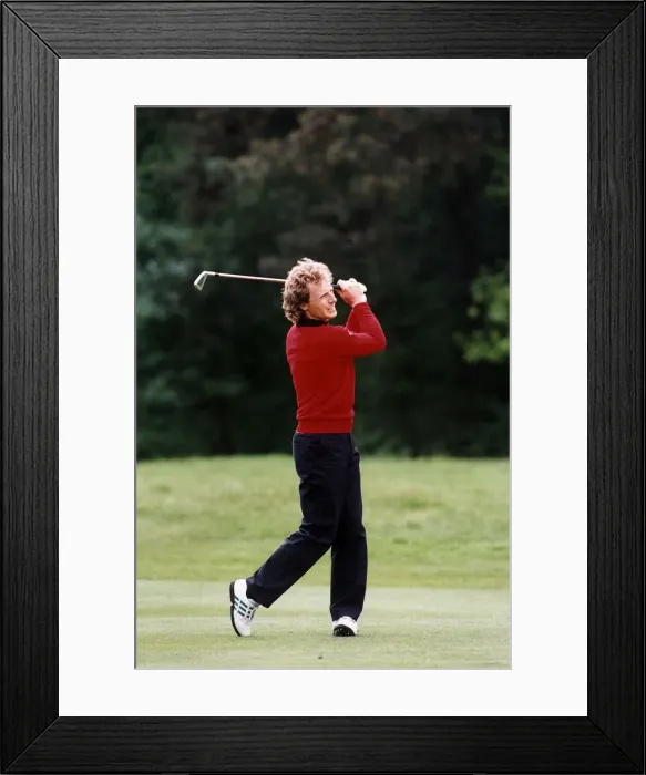 Framed Print : Bernhard Langer golf of Germany circa 1992 Framed Print : Bernhard Langer golf of Germany circa 1992