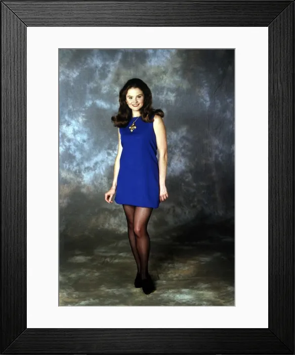 Framed Print : Julie Mullins Actress Who Starred In The TV Programme Neighbours