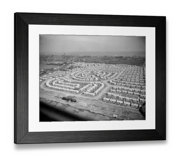 Framed Print : Council housing in Great Yarmouth 1948 Framed Print : Council housing in Great Yarmouth 1948
