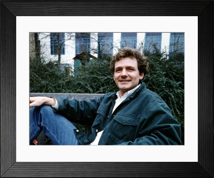 Framed Print : James Larkin Actor in Detevtive TV Series Maigret