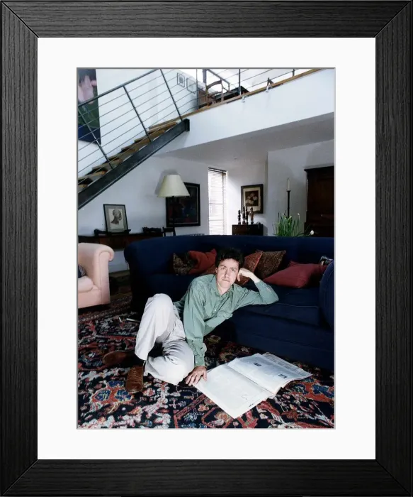Framed Print : Griff Rhys Jones actor and comedian who stars with Mel Smith in Alas Smith Framed Print : Griff Rhys Jones actor and comedian who stars with Mel Smith in Alas Smith