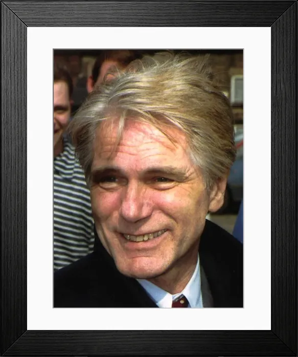 Framed Print : Adam Faith leaves Rotherham magistrates Court after his driving ban for speeding
