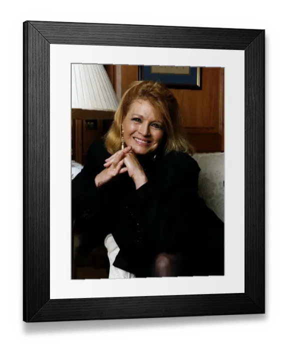 Framed Print : Angie Dickinson US Actress
