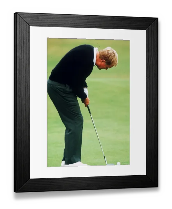 Framed Print : Jack Nicklaus golf 1993 MSI