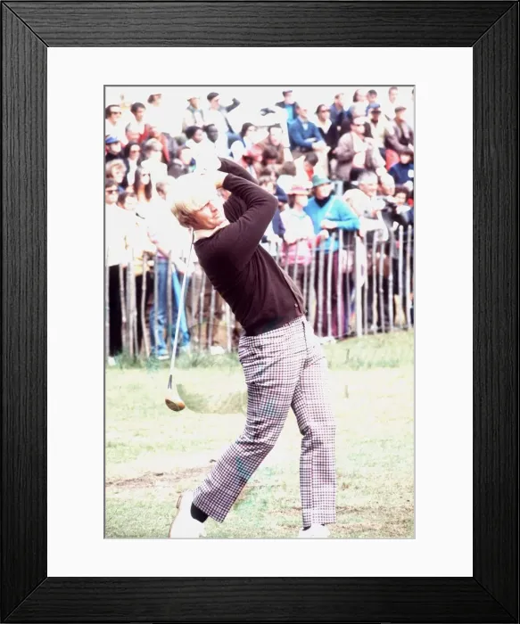 Framed Print : Jack Nicklaus golf 1973 MSI Framed Print : Jack Nicklaus golf 1973 MSI