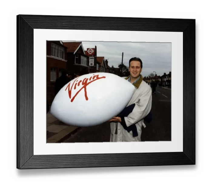 Framed Print : Gary Webster actor starred in Minder on his way to watch rugby at Twickenham Framed Print : Gary Webster actor starred in Minder on his way to watch rugby at Twickenham