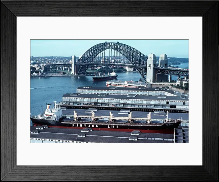 Framed Print : Sydney Harbour Australia Framed Print : Sydney Harbour Australia