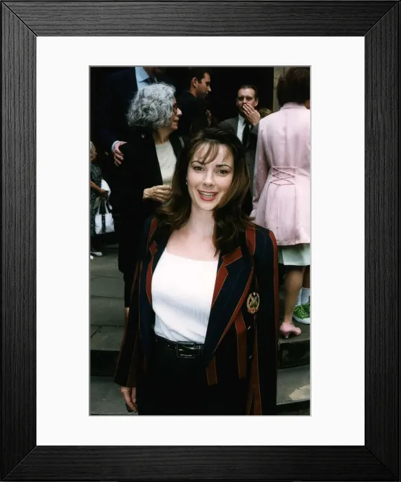 Framed Print : Nichola Bryant Actress former Dr Who'Assistant Framed Print : Nichola Bryant Actress former Dr Who'Assistant