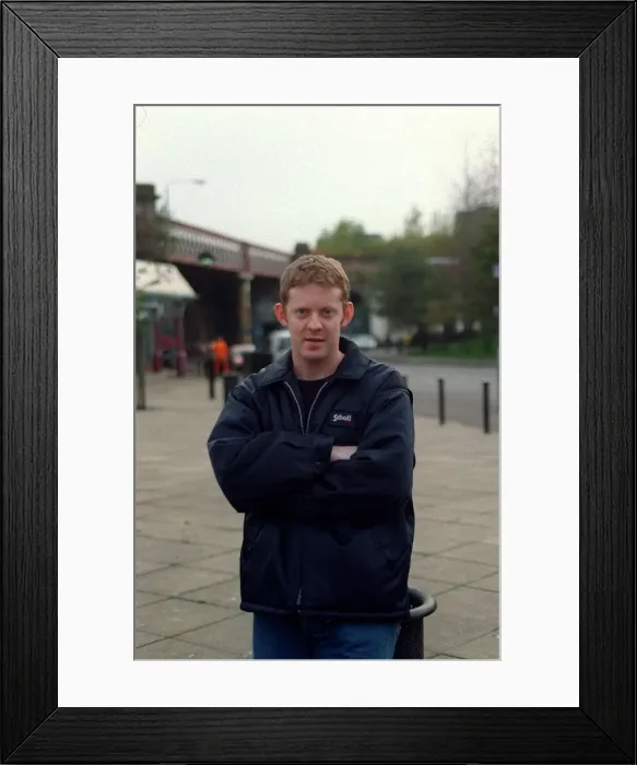 Framed Print : Colin McReady Actor Who stars in ITVs Taggart as a police officer Framed Print : Colin McReady Actor Who stars in ITVs Taggart as a police officer