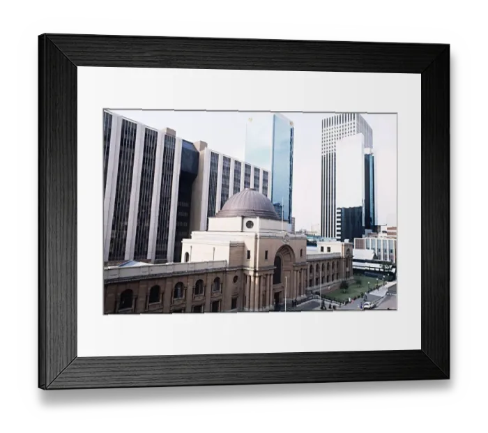 Framed Print : Overlooking Supreme Court with Sun Hotel Towers and Sanlam building in background Framed Print : Overlooking Supreme Court with Sun Hotel Towers and Sanlam building in background